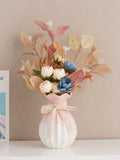 Ceramic vases exude a touch of understated luxury and sophistication.